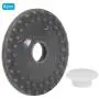 HEEPDD Knitting Machine Rubber Wheel, Metal Knitting Machine Accessory with 4 Ring for Silver Reed SK840 SK830 SK580 SK280 SK270