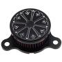 WOOSTAR Motorcycle Air Filter Made of CNC Metal Replacement for Harley Davidson Sportster XL883 XL1200 1988-2015 Air Cleaner