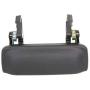 Exterior Front Door Handle Compatible with MAZDA PICKUP 2001-2010 RH=LH Textured Black Metal