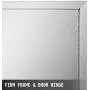 Mophorn BBQ Double Access Door 31W x 24H Inch, BBQ Door Stainless Steel Wall Construction Vertical, Outdoor Kitchen Door for BBQ Island, Grilling Station, Outside Cabinet Mophorn BBQ Double Access Door 31W x 24H Inch, BBQ Door Stainless Steel Wall Construction Vertical, Outdoor Kitchen Door for BBQ Island, Grilling Station, Outside Cabinet