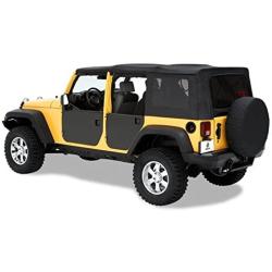 Bestop 5180401 Element Door Enclosure Kits for 2007-2018 Wrangler JK 2DR & 4DR