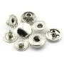 60 Sets 10mm Metal Snap Fasteners Press Stud Rounded Sewing Rivet Buttons Clothing Leather Craft DIY Poppers Silver 60 Sets 10mm Metal Snap Fasteners Press Stud Rounded Sewing Rivet Buttons Clothing Leather Craft DIY Poppers Silver
