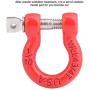 Dilwe RC Crawler Tow Hook, Metal RC Tow Hook Buckle Tow Chain 1/10 Scale Trailer Hook for SCX10 Car Remote Control Upgrade Part