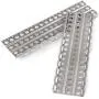 HONG YI-HAT 2pcs Metal Sand Ladder Sand Board Recovery Board Suitable for 1/10 Axial SCX10 TRX4 Defender RC Car Parts Accessories Spare Parts (Color : Silver) HONG YI-HAT 2pcs Metal Sand Ladder Sand Board Recovery Board Suitable for 1/10 Axial SCX10 TRX4 Defender RC Car Parts Accessories Spare Parts (Color : Silver)