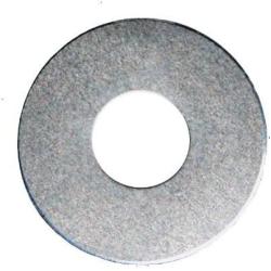 RMP Stamping Blanks, 1-1/2 Inch Washer with 9/16 Inch Center Hole, Aluminum 0.063 Inch (14 Ga.) - 50 Pack