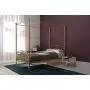 DHP Metal Canopy Bed with Sturdy Bed Frame - Twin Size (Gold) DHP Metal Canopy Bed with Sturdy Bed Frame - Twin Size (Gold)