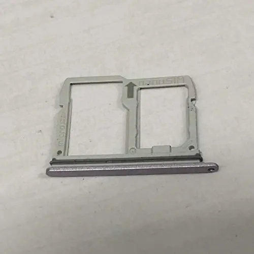 Metallic Lavender Rose Nano Micro Sim Card Tray Holder Container Replacment Part for LG Stylo 4