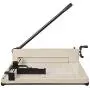 Yescom 400 A3 Sheet Capacity, 17'' Cutting Length Industrial Guillotine Paper Trimmer Cutter Stack Heavy Duty Steel Base