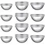 Onepine 32 Pieces Bath Bomb Mold Kit 16 Set 3 Sizes DIY Metal Mold for Homemade Bath Bombs (32 Pieces / 16 Set) Onepine 32 Pieces Bath Bomb Mold Kit 16 Set 3 Sizes DIY Metal Mold for Homemade Bath Bombs (32 Pieces / 16 Set)