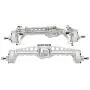 Ky-RC Metal Front and Rear Portal Axles for 1/10 RC Crawler Car Axial SCX10 III Axle Upgrade Part (Silvery) Ky-RC Metal Front and Rear Portal Axles for 1/10 RC Crawler Car Axial SCX10 III Axle Upgrade Part (Silvery)