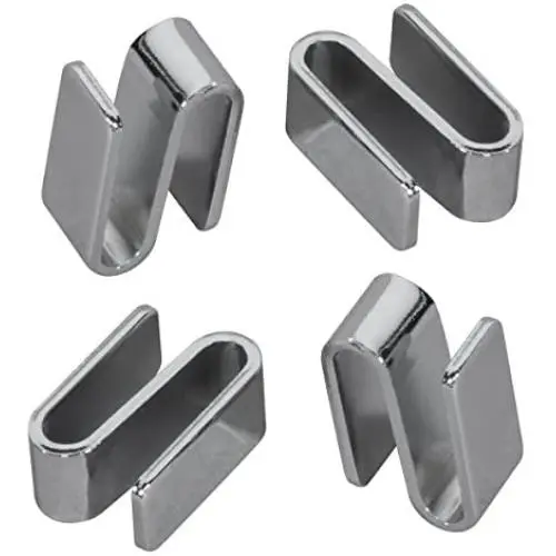 Akro-Mils AWSHOOK8PK Connecting S Hook for Chrome Wire Shelf System, 8-Pack Akro-Mils AWSHOOK8PK Connecting S Hook for Chrome Wire Shelf System, 8-Pack