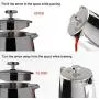 Secura French Press Coffee Maker, 50-Ounce, 18/10 Stainless Steel Insulated Coffee Press with Extra Screen Secura French Press Coffee Maker, 50-Ounce, 18/10 Stainless Steel Insulated Coffee Press with Extra Screen
