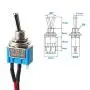 FULARR 10Pcs Professional Car Mini Toggle Switch with Pre-Wired, ON-Off 2 Position 3 Pin SPST Metal Auto Rocker Switch MTS-1, for Car Auto Truck Boat –– 3A 250VAC / 6A 125VAC FULARR 10Pcs Professional Car Mini Toggle Switch with Pre-Wired, ON-Off 2 Position 3 Pin SPST Metal Auto Rocker Switch MTS-1, for Car Auto Truck Boat –– 3A 250VAC / 6A 125VAC