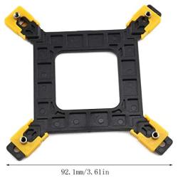 E-outstanding CPU Fan Bracket Adjustable Backplate Holder for Intel 775 1155 1366 CPU PC Cooling Heatsink Fan