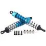Kuinayouyi Metal Oil Filled Front&Rear Shock Absorber for 1/12 WLtoys 12428 12423 RC Car Crawler Upgrad Part,Blue