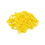 Houseables Plastic Chain, Safety Barrier, 124 Foot, 2'' Links, Light Weight, UV Protected, Accessory for Crowd Control, Queue Line, Decoration, Chains Link Fence (Yellow)