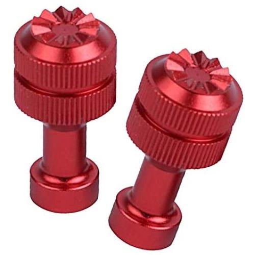 F Fityle Mini Control Stick Metal Joystick Protector Remote Controller Stick Thumb Rocker for DJI Mavic Mini/Mavic 2 /Mavic Air Drone Accessories - red