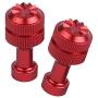 F Fityle Mini Control Stick Metal Joystick Protector Remote Controller Stick Thumb Rocker for DJI Mavic Mini/Mavic 2 /Mavic Air Drone Accessories - red