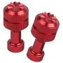 F Fityle Mini Control Stick Metal Joystick Protector Remote Controller Stick Thumb Rocker for DJI Mavic Mini/Mavic 2 /Mavic Air Drone Accessories - red