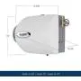 Aprilaire 500 Whole Home Humidifier, Automatic Compact Furnace Humidifier, Large Capacity Whole House Humidifier for Homes up to 3,000 Sq. Ft., white Aprilaire 500 Whole Home Humidifier, Automatic Compact Furnace Humidifier, Large Capacity Whole House Humidifier for Homes up to 3,000 Sq. Ft., white