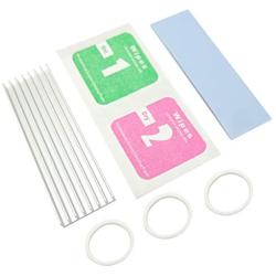 XT-XINTE Aluminum Cooling Heat Sink Thermal Pads Heat Dissipation Radiator for M.2 for NGFF SATA PCI-E for NVME SSD Heatsink (6mm Silver,1 Pcs)