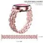 TOTOUTHS Compatible with Samsung Galaxy 42mm/Galaxy Watch 3 41mm Band Women Bracelet Replacement Galaxy Active 40mm/Gear S2 Classic/Gear Sport Metal Strap Wristband 20mm (Galaxy Active 2 Rose Gold)