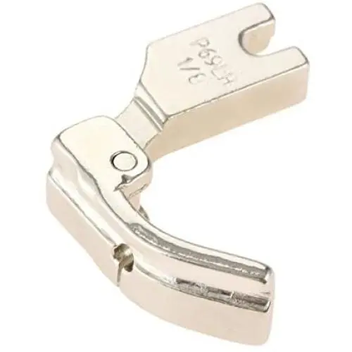 Industrial Sewing Machine Parts Rope Presser Foot P69LH 1/8''(3.2mm) Hemmer Foot(Original Quality) Jeans Leg Curl Industrial Sewing Machine Parts Rope Presser Foot P69LH 1/8''(3.2mm) Hemmer Foot(Original Quality) Jeans Leg Curl