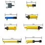 Parts Compatible with Lego Technic 32Pcs DIY Pneumatic Kit with Air Pump Push Rod Switch Piston Air Pipe for Technic Car - Random Color of air Pipe