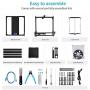 Official Creality Ender 5 Plus 3D Printer with BL Touch, Tempered Glass Plate and Touch Color Screen, Large Build Volumn 350X350X400mm