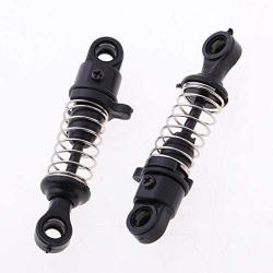 dailymall 4Pcs Shock Absorber Black Plastic for 1/24 Wltoys RC Truck Upgrade Parts