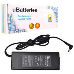 UBatteries Compatible 120W AC Adapter Charger Replacement For Sony Part# VGP-AC19V45 VGP-AC19V46 Fits Sony Vaio VGN-AW VGNAW VPCF11 VPCF12 VPCF13 VPCF21 VPCF22 VPCF23 VPCF24 VPCZ21 VPCZ22 VPCZ23 Serie