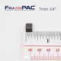 V Nails for Hardwood Picture Frames - 7mm (1/4 Inch) - [4000 V-Nail Pack, Stacked] - Universal (UNI) - Ultra Strong Vnail Wedges for Picture Framing - Joining Picture Frame Corners
