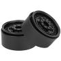 VGEBY 2pcs G06 1.9inches Metal Wheel Rims Hubs for RC Crawler RC Climber Trailer Parts Wheel Rims
