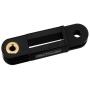 GoTough 45mm Black Extender Arm – Metal Straight Extension Arm Compatible with GoPro HERO3, HERO3+, HERO4, HERO5, HERO6, HERO7 2-Prong Mounting System - by Fotodiox Pro