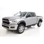 Bushwacker 50930-02 Black Pocket/Rivet Style Smooth Finish 4-Piece Fender Flare Set for 2019-2021 Ram 2500/3500, Excludes 3500 Dually