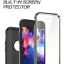 YOUMAKER Metallic Designed for iPhone 8 & iPhone 7, Full Body Rugged with Built-in Screen Protector Heavy Duty Protection Slim Fit Shockproof Cover for Apple iPhone 8 (2017) 4.7 Inch - Gun