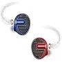 SIMGOT EN700 PRO High Fidelity in-Ear Monitor Headphones with Detachable Cable, Sound Stereo IEM Earphones with Dynamic Balanced Driver, Hifi Earbuds Noise-Isolating Musician Headphones (Red/Blue)