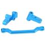 Dilwe 3PCS Metal RC Car Steering Linkage Turning Seat for WLtoys A949 A959-B A969 A979 K929