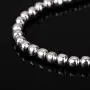 Pangda 1000 Pack 4 mm Metal Spacer Beads Metallic Plated Round Beads Tiny Smooth Beads for Necklaces, Bracelets and Jewelry Making (Silver) Pangda 1000 Pack 4 mm Metal Spacer Beads Metallic Plated Round Beads Tiny Smooth Beads for Necklaces, Bracelets and Jewelry Making (Silver)