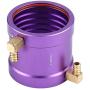 RC Water Cooling Jacket, Metal RC Motor Water-Cooled Jacket Kit for 3650/3660 RC Boat Ship Motor Remote Control Accessory Part