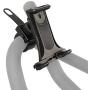 Sunny Health & Fitness Mobile Phone and Tablet Clamp Mount Holder for Bikes, Ellipticals, Treadmills and Other Handlebar Fitness Equipment