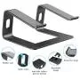Orionstar Laptop Stand Portable Aluminum Laptop Riser Compatible with Apple Mac MacBook Air Pro 10 to 15.6 Inch Notebook Computer, Detachable Ergonomic Elevator Holder, Black