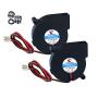 SoundOriginal 12V DC Brushless Blower Cooling Fan 50x50x15mm,for 3D Printer Humidifier Aromatherapy and Other Small Appliances Series Repair Replacement (12v Dual Ball Bearing 2pack)