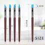 Ejiubas Clay Sculpting Tools Polymer Stylus Tool Set 5 X 2 Way Dotting Tool Modeling Clay 5 Pcs Rubber Brushes Wipe Out Tool Pottery Supplies Ceramics Tool Kit 10Pcs