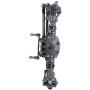 VGEBY Front Axle, Metal CNC Remote Control Front Axle RC Model Crawler Car Parts Fit for Scx10 II 90046 90047 1/10 Crawler RC Car Accessory(Gray)