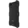 Bpowe for iPhone 7 Plus Case,Gorilla Glass Aluminum Metal Premium Protection Shockproof Military Bumper Heavy Duty Sturdy Protective Cover Shell Case for iPhone 7 Plus 5.5 inch (Black)