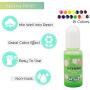 LETS RESIN Epoxy Resin Dye,15 Colors Translucent Epoxy Resin Pigment,Liquid Resin Color Pigment Each 0.35oz,Concentrated Resin Paint,Resin Colorant for Epoxy Resin,Resin Molds,Jewelry Art Crafts