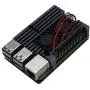 Treedix Metal Aluminium Alloy Armor Case Pi 4 Case, with Dual Cooling Fan Heatsink Compatible with Raspberry Pi 4 Model/Pi 4B (Black) Treedix Metal Aluminium Alloy Armor Case Pi 4 Case, with Dual Cooling Fan Heatsink Compatible with Raspberry Pi 4 Model/Pi 4B (Black)