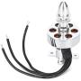 VGEBY RC Motor Brushless Motor 2730‑3000KV Brushless Motor RC Spare Parts Accessory for Fixed Wing RC Aircraft Model