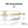 elago AirPods 2 Dust Guard (Gold, 1 Set) Dust-Proof Metal Cover, Luxurious Finish, Must Watch Installation Video - Compatible with Apple AirPods 2 Wireless Charging Case[US Patent Registered]